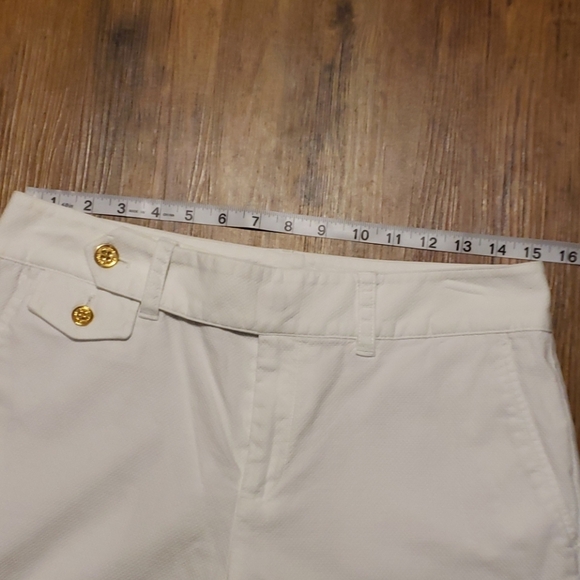 Ralph lauren white capri pants ponte textured - Picture 4 of 6